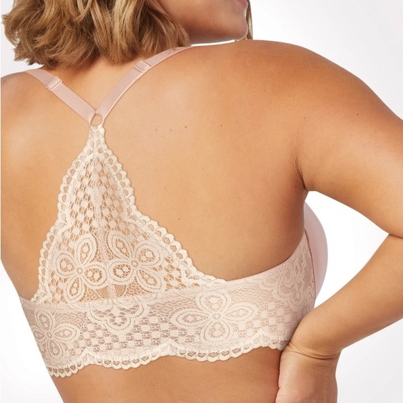 SALE NWT Full Coverage Racerback Bra in Nude - Picture 7 of 10